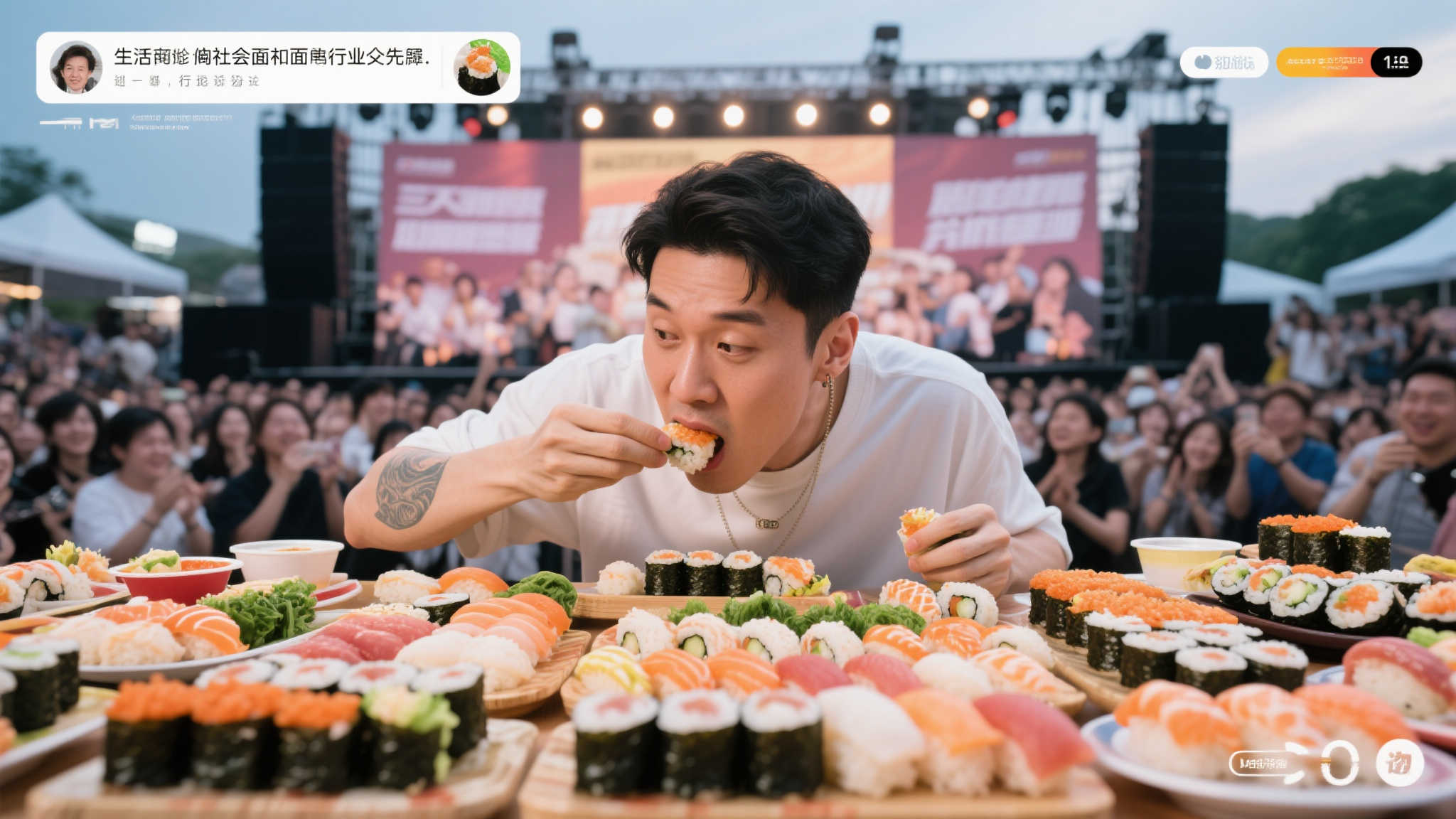 车祸幸存者良子：大胃王直播中的传奇人物